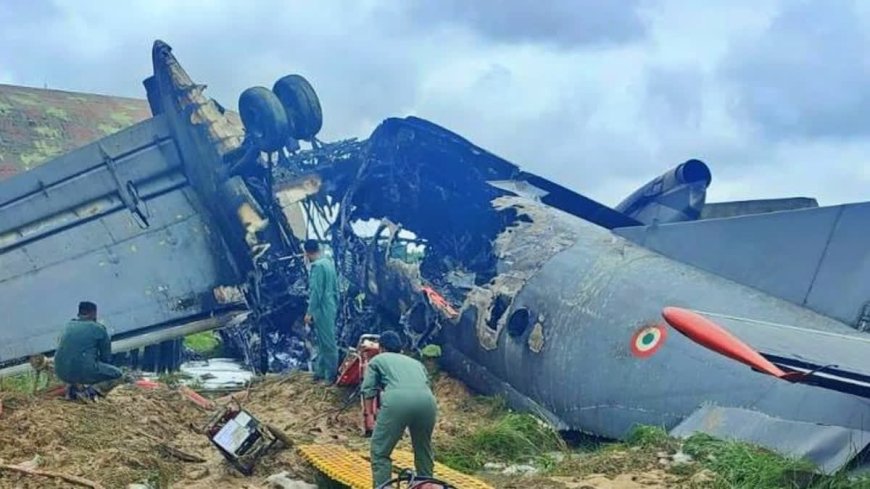 IAF विमान दुर्घटना: असम के जोरहाट एयरबेस पर वायु सेना का बड़ा हादसा