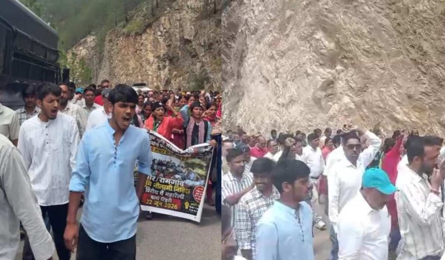 उत्तरी भारत के पर्यावरण की सुरक्षा के लिए चारागाह भूमि नीलामी का विरोध, नई टिहरी में भव्य प्रदर्शन