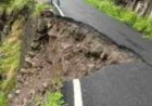 उत्तराखंड: टिहरी में बारिश का कहर, मोटर मार्ग की दीवार ढही; स्कूल भवन को खतरा