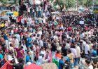 दरभंगा में बवाल: केंद्रीय शिक्षा मंत्री के इस्तीफे की मांग को लेकर छात्रों का प्रदर्शन, SP घायल