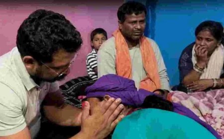 उत्तराखंड समाचार: केतन लाल हत्याकांड पर चंद्रशेखर आजाद ने पीड़ित परिवार से की मुलाकात, CBI जांच की मांग
