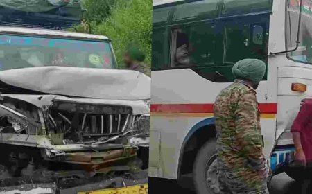 Uttarakhand: कर्णप्रयाग में बद्रीनाथ हाईवे पर बस-टैक्सी की भीषण टक्कर, दो लोग घायल