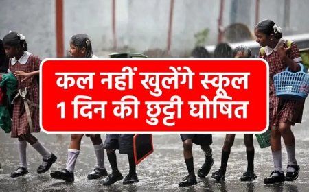देहरादून में बारिश के कारण कल स्कूलों की छुट्टी, डीएम का महत्वपूर्ण आदेश