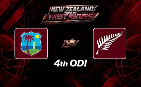 WI vs NZ Dream11 Team 4th ODI 2026: फैंटेसी क्रिकेट प्रेडिक्शन, प्लेइंग XI और पिच रिपोर्ट