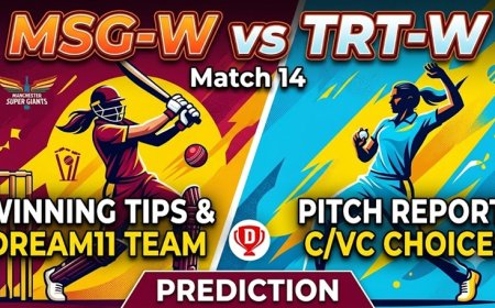 MSG-W vs TRT-W Dream11 टीम मैच 14: पिच रिपोर्ट, प्लेइंग 11, फैंटेसी क्रिकेट सलाह और जीत की भविष्यवाणी