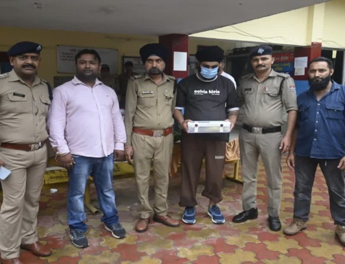 रुड़की में 2 करोड़ की हेरोइन बरामद, पंजाब के तस्कर को धर दबोचा