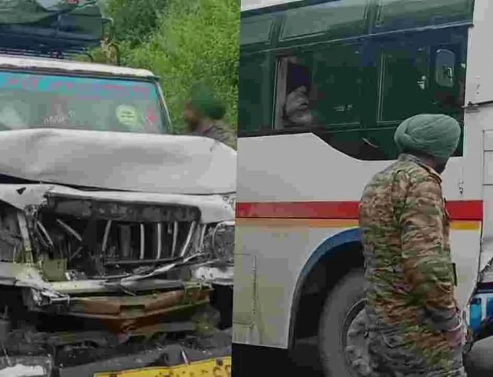 Uttarakhand: कर्णप्रयाग में बद्रीनाथ हाईवे पर बस-टैक्सी की भीषण टक्कर, दो लोग घायल