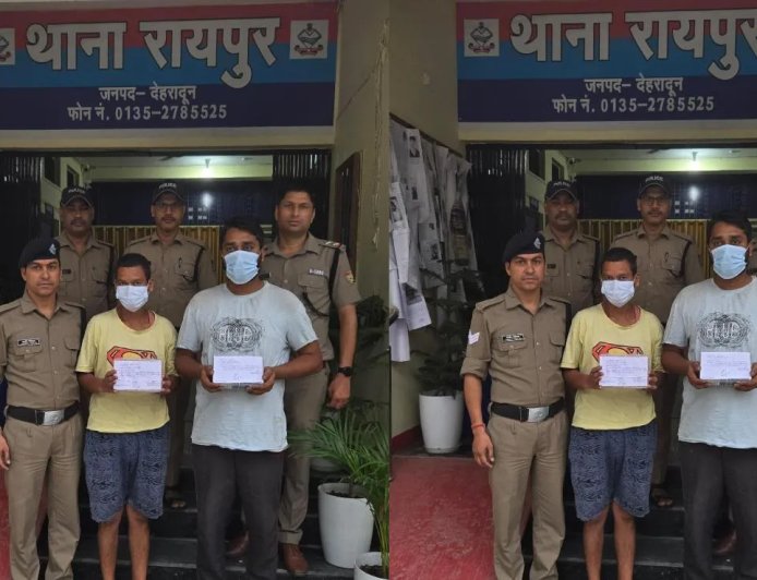 देहरादून में बुजुर्ग महिला से लूट, 12 घंटे के भीतर हुए दो आरोपी गिरफ्तार