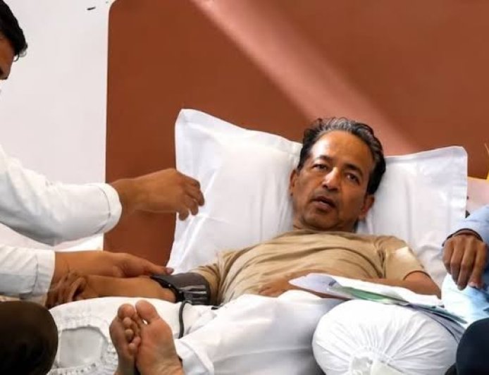सोनम वांगचुक की भूख हड़ताल: अस्पताल से लिखी चिट्ठी, बोले- मैं बहुत आहत हूं