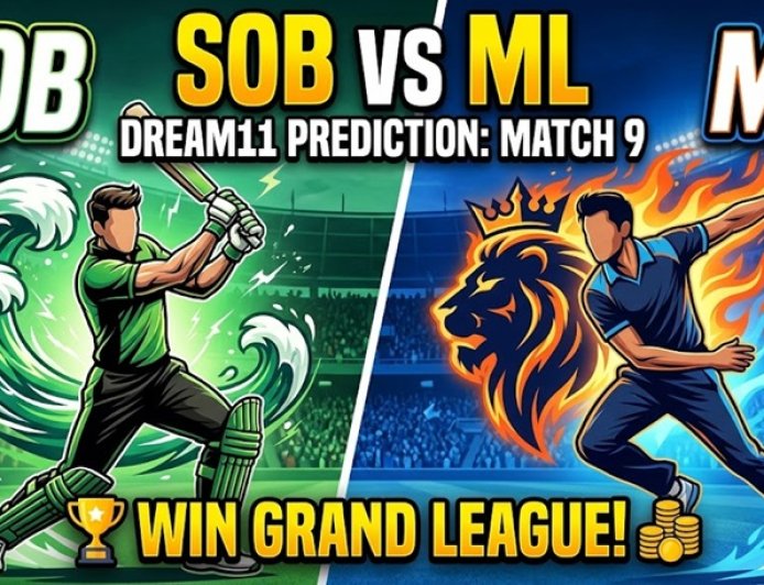 SOB vs ML Dream11 Team Prediction Match 9: खिलाड़ी 11, पिच रिपोर्ट & फैंटेसी सुझाव
