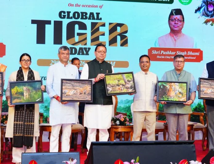 विश्व बाघ दिवस: सीएम धामी ने बाघ संरक्षण पर दिया महत्वपूर्ण संदेश