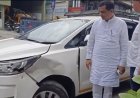 गढ़वाल सांसद अनिल बलूनी के साथ हुआ बड़ा हादसा, तोताघाटी में वाहन पर गिरा भारी पत्थर
