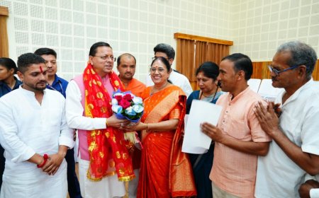 केदारनाथ विधायक आशा नौटियाल ने सीएम धामी से की शिष्टाचार भेंट, क्षेत्र के विकास पर चर्चा