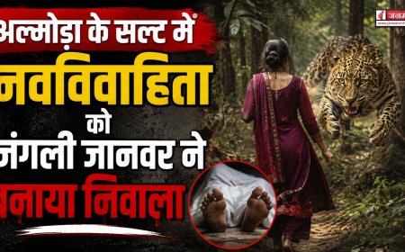 अल्मोड़ा जिले में नवविवाहिता का नृशंस हत्या, जंगली जानवरों से सुरक्षा पर उठे प्रश्न