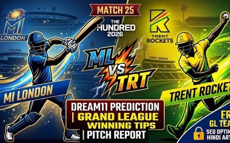 ML vs TRT Dream11 Prediction Match 25: पिच रिपोर्ट, संभावित प्लेइंग 11 और फैंटेसी टिप्स
