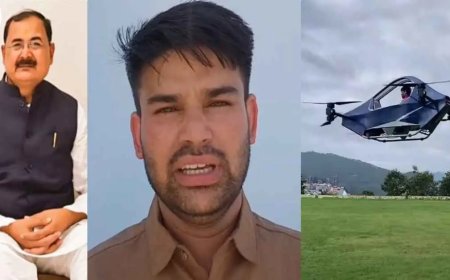 रवि टम्टा की फ्लाइंग कार: अल्मोड़ा के नवप्रवर्तन का सफल परीक्षण, यूपी मंत्री ने उठाए सवाल