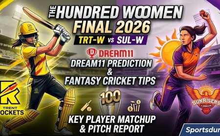 TRT-W vs SUL-W Dream11 Prediction Final 2026: Pitch Report, Playing 11, Fantasy Cricket Tips
