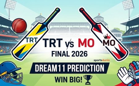 TRT vs MO Dream11 Prediction फाइनल 2026: प्लेइंग 11, पिच रिपोर्ट और फैंटेसी टिप्स