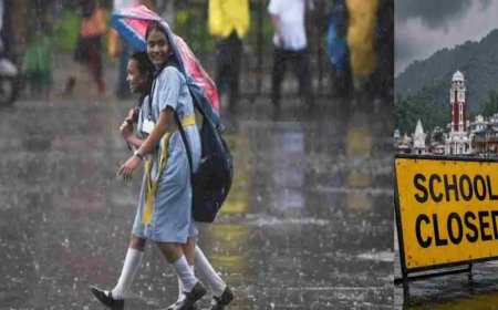 देहरादून में भारी बारिश के चलते सभी स्कूल 18 अगस्त को बंद