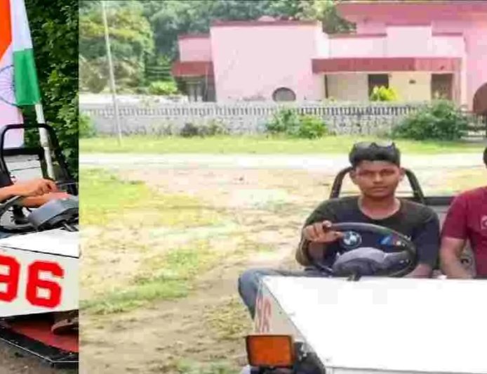 उतराखंड समाचार: चम्पावत का 17 वर्षीय छात्र अमीम का अनूठा हुनर, बनाई ऑफ-रोडिंग कार