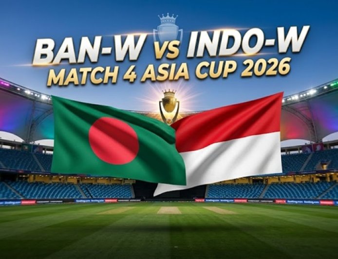 BAN-W vs INDO-W My11 Prediction Match 4 Asia Cup 26: Pitch Report, Best Dream Team & Playing 11