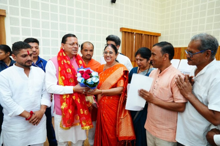 केदारनाथ विधायक आशा नौटियाल ने सीएम धामी से की शिष्टाचार भेंट, क्षेत्र के विकास पर चर्चा