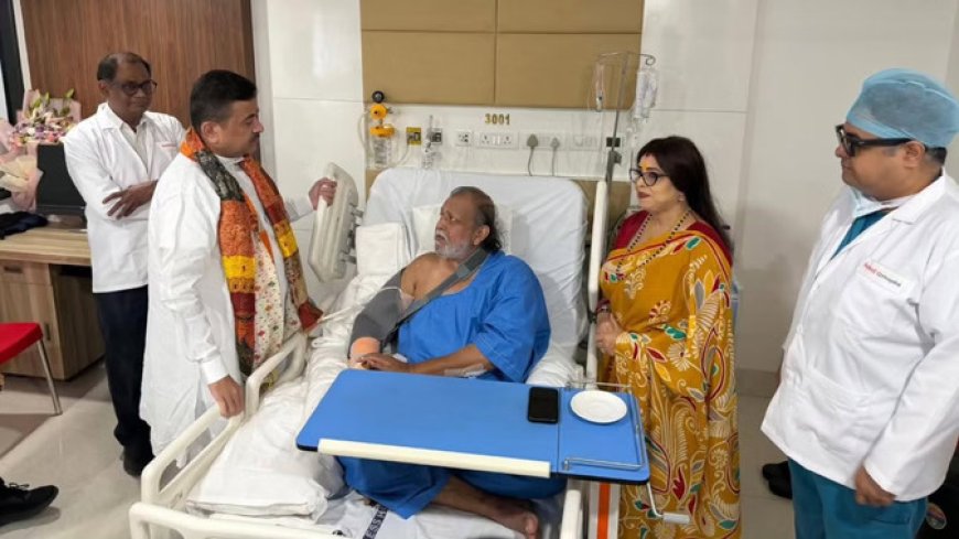 मिथुन चक्रवर्ती स्वास्थ्य: अस्पताल में भर्ती, हुई सर्जरी, मुख्यमंत्री शुभेंदु अधिकारी का हालचाल