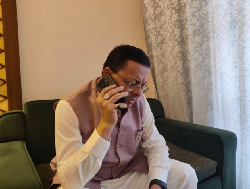 चमोली टनल हादसे में लापता BRO हवलदार पंकज की खोज तेज, CM धामी ने की सहायता का आश्वासन