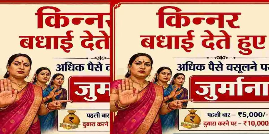 Uttarakhand News: बागेश्वर में किन्नर समाज के लिए बधाई राशि का नया नियम, अधिक वसूली पर 10,000 रुपये का दंड