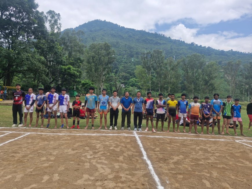 राष्ट्रीय खेल दिवस पर कबड्डी में तिलवाड़ा बना चैंपियन, टाईब्रेकर में श्रीनगर को 5-4 से हराया