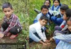 गरुड़ के 7 साल के गोलू पुरी ने पेश की मिसाल, दो साल से पौधे लगाकर दे रहे पर्यावरण संरक्षण का संदेश