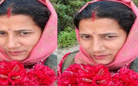 Uttrakhand news : चम्पावत में दर्दनाक हादसा, स्कूटी रपटने से मंजू देवी की मौत