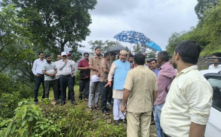 आपदा प्रभावित गांवों में पहुंचे मंत्री भरत चौधरी…. किमाना, खाटली और रायड़ी में ग्रामीणों से मिले, अधिकारियों को त्वरित राहत के निर्देश