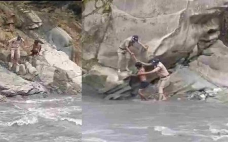 Haldwani news : अंतिम संस्कार के बाद नदी में नहाना पड़ा भारी, हरेंद्र कुमार तेज बहाव में बहे, टला बड़ा हादसा