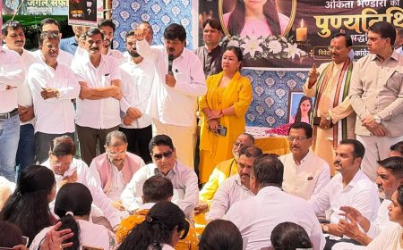 अंकिता भंडारी की चौथी बरसी पर कांग्रेस का वनंत्रा रिजॉर्ट तक मार्च, CBI जांच में तेजी की उठाई मांग