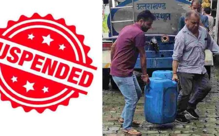 Nainital news : नैनीताल के ज्योलिकोट में दूषित पानी से मौत के बाद एक्शन, 6 अभियंताओं पर गिरी गाज
