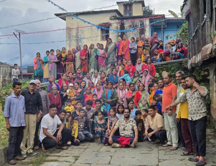 खतेणा गांव में धूमधाम से मनाई जन्माष्टमी, भव्य झांकी और मटकी फोड़ ने बांधा समां