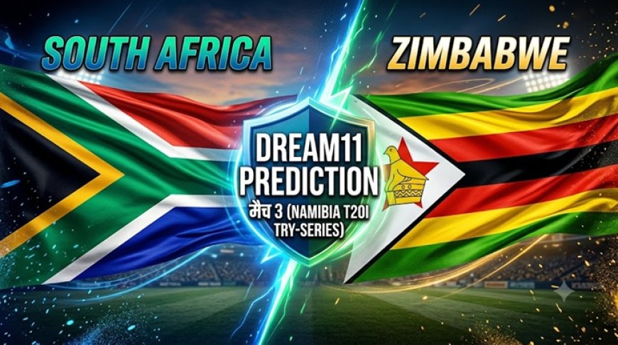 SA vs ZIM Dream11 Prediction Match 3 2026: Playing 11, Pitch Report & Fantasy Tips