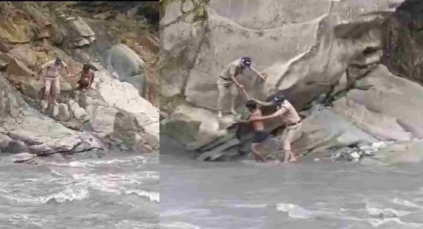Haldwani news : अंतिम संस्कार के बाद नदी में नहाना पड़ा भारी, हरेंद्र कुमार तेज बहाव में बहे, टला बड़ा हादसा