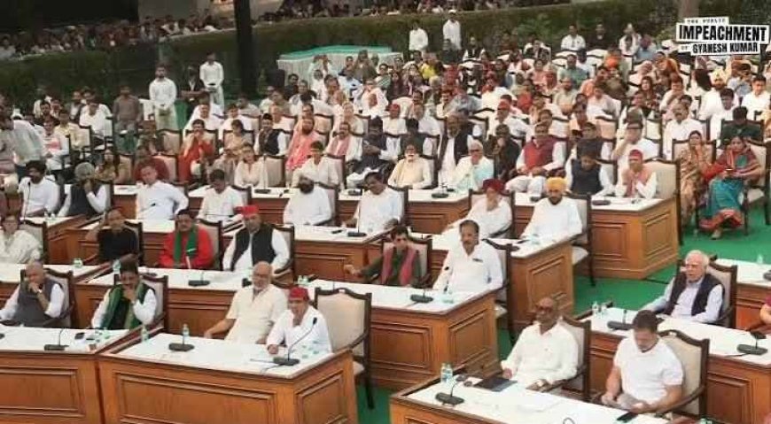विपक्ष की CEC ज्ञानेश कुमार के खिलाफ महाभियोग और देशद्रोह के मुकदमे की मांग